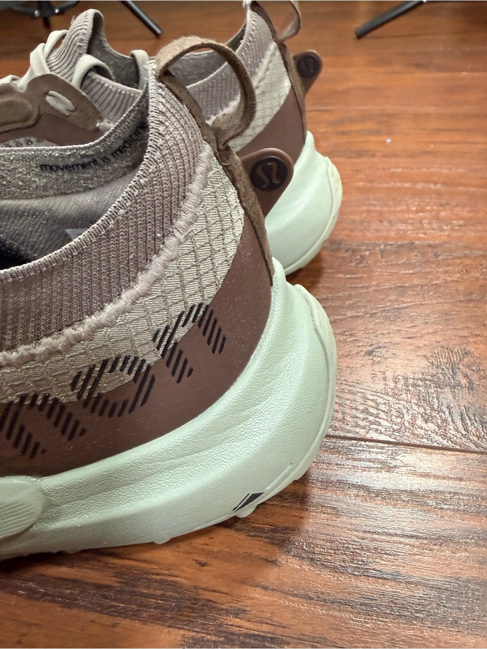 lululemon athletica Men's Mint Green and Brown Athletic Shoes - Picture 12 of 16